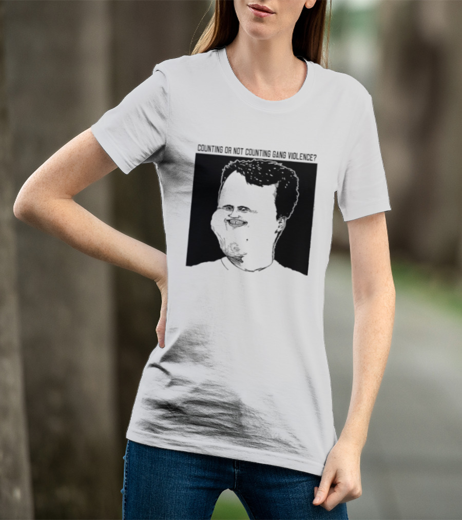 Charlie Kirk Counting Or Not Counting Gang Violence T-Shirt