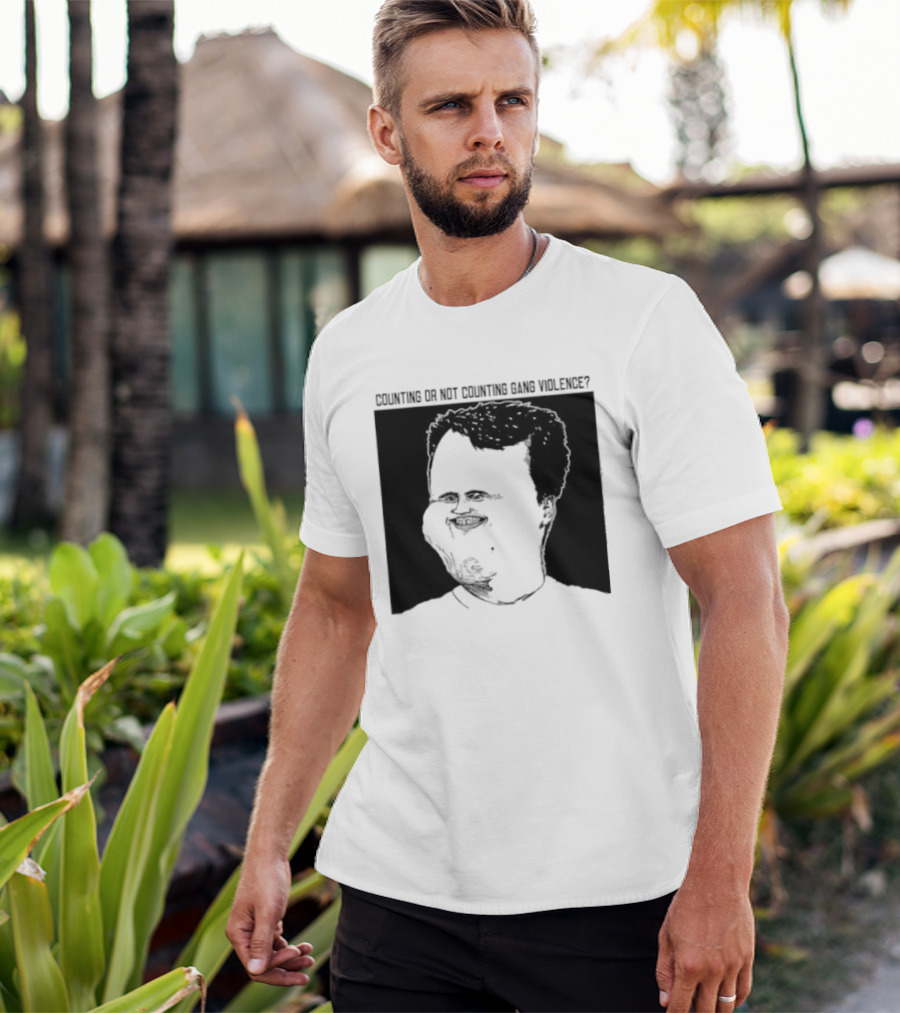 Charlie Kirk Counting Or Not Counting Gang Violence T-Shirt