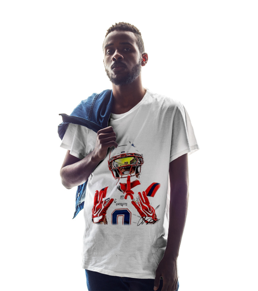 New England Patriots Christian Gonzalez Gonzo Player Number 6 T-Shirt