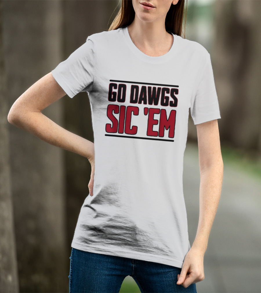 Georgia Bulldogs Go Dawgs Sic Em T-Shirt