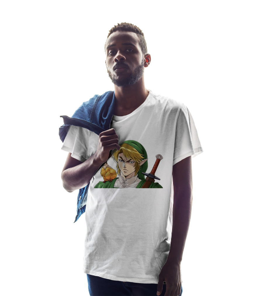 Link Dio Brando Fusion With Cucco JoJo References T-Shirt
