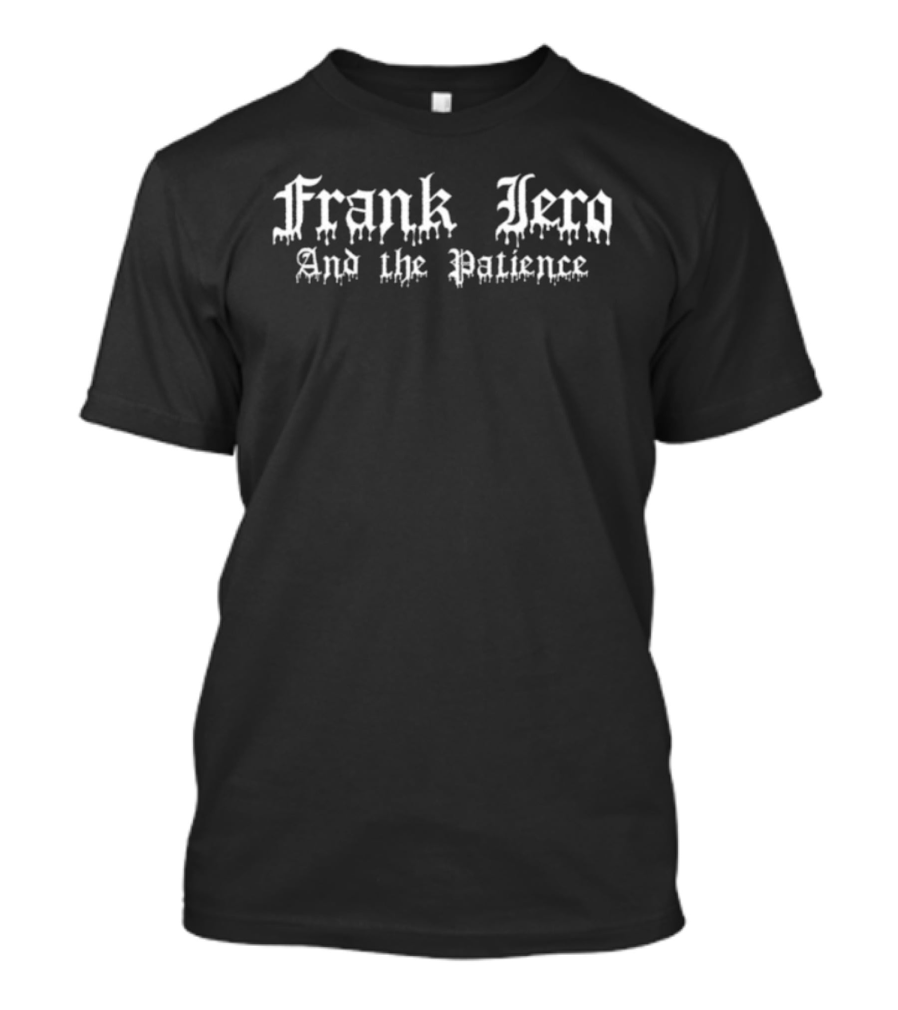 Frank Iero And The Patience Veins Pullover Black T-Shirt
