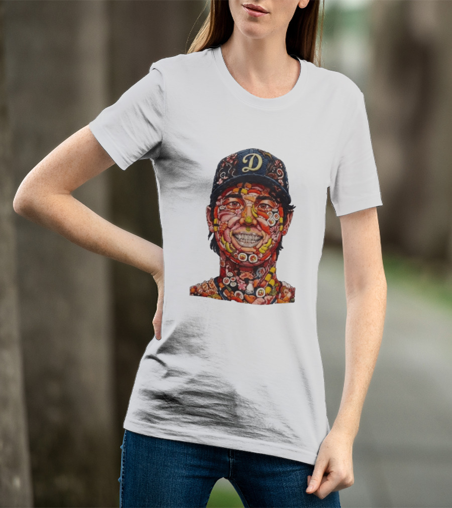 Dodgers Shohei Ohtani ZooCorp Foods Snacks T-Shirt