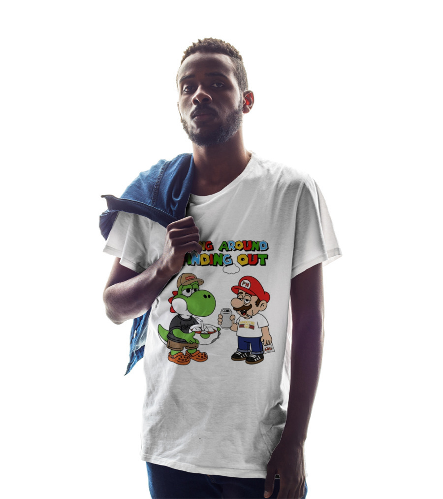 Fucking Around And Finding Out Yoshi And Mario T-Shirt