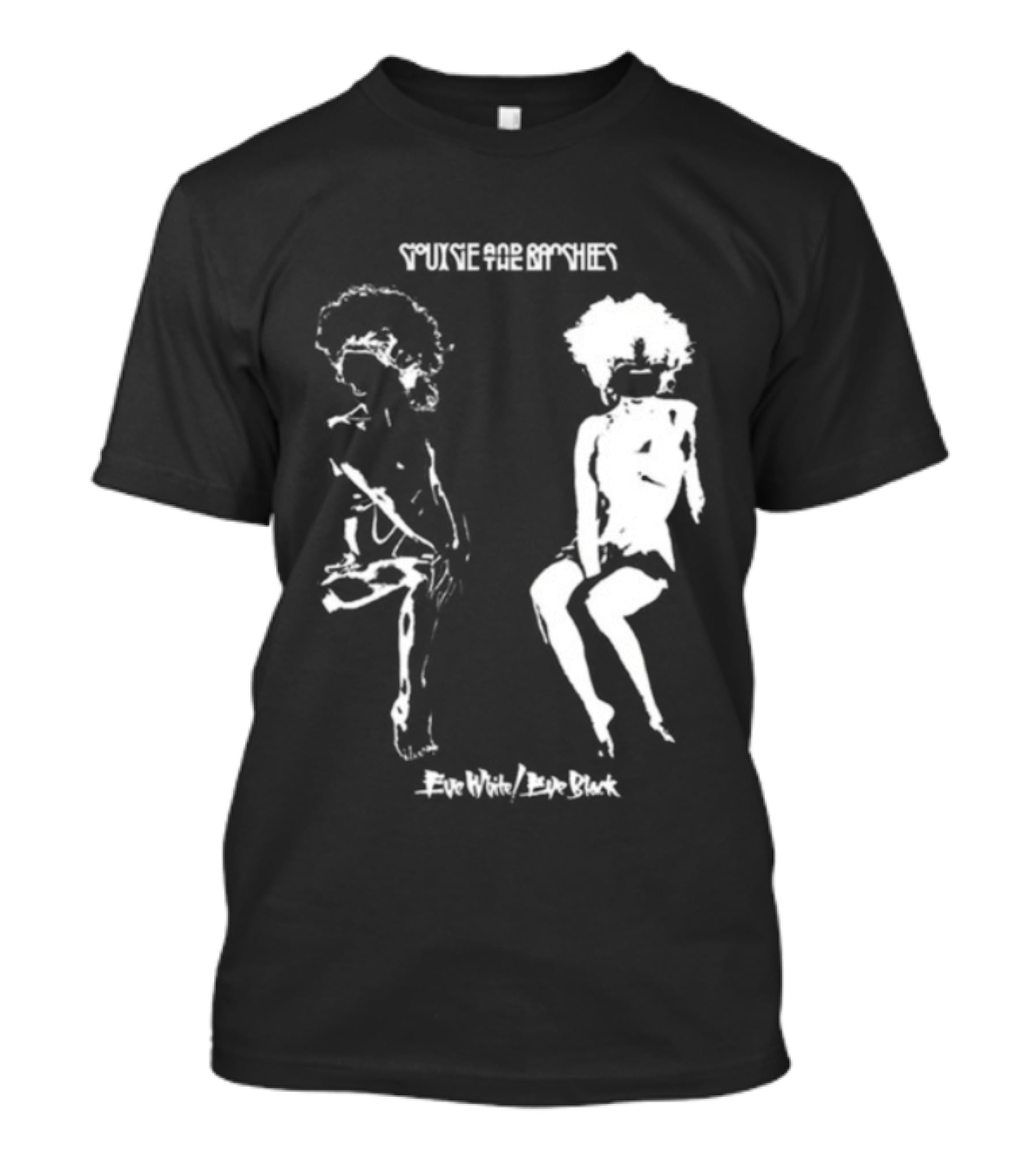 Siouxsie And The Banshees Eve White Eve Black T-Shirt