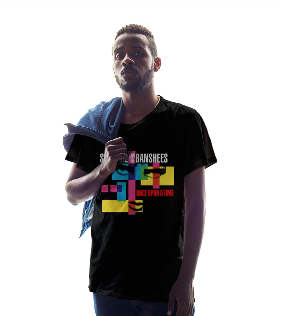 Siouxsie And The Banshees Once Upon A Time 2026 Multicolor Blocks T-Shirt