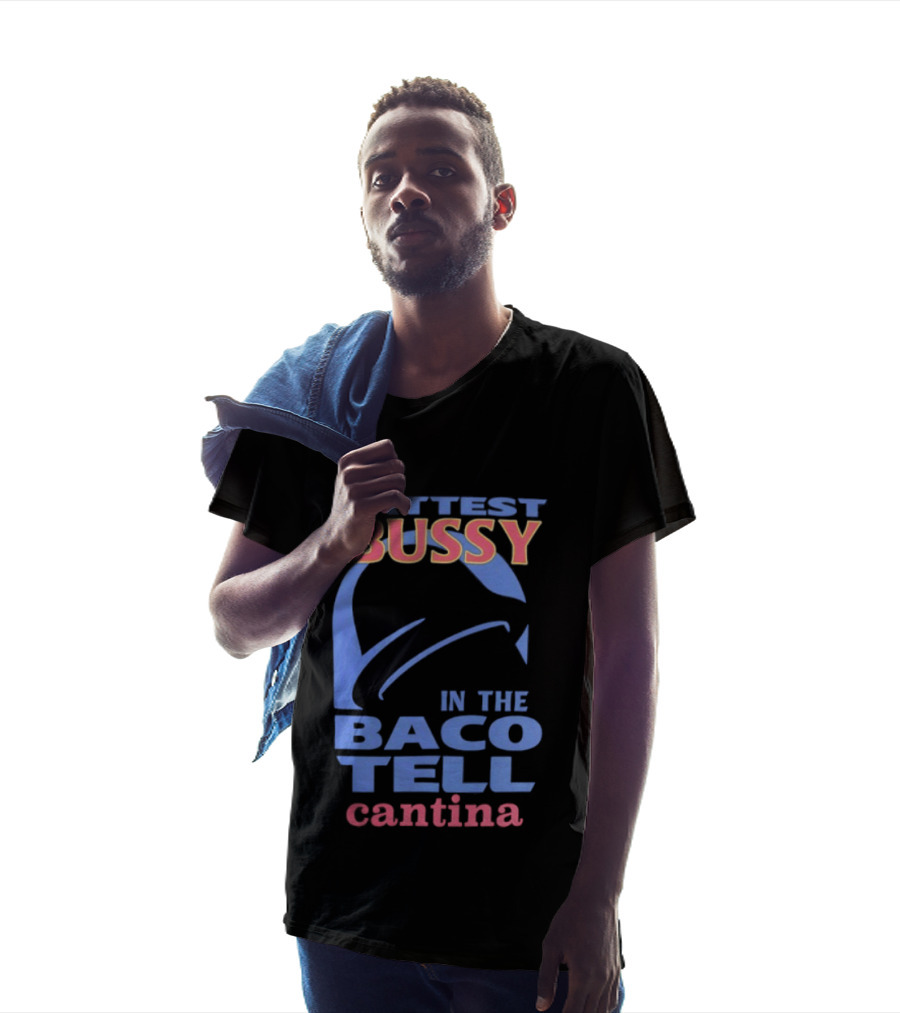 Fattest Bussy In The Baco Tell Cantina Star Helmet T-Shirt