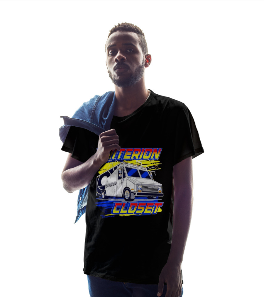 The Criterion Closet Film Movies Cinema Criterion Truck T-Shirt