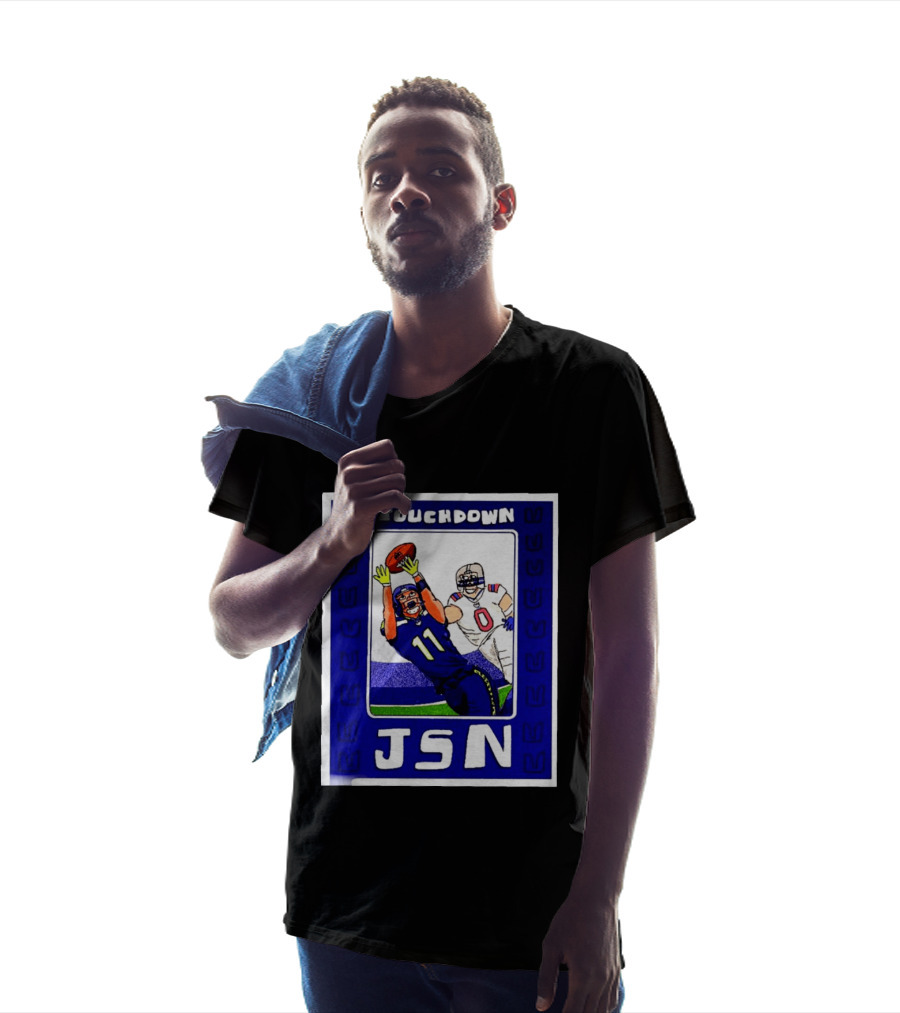 Touchdown JSN Jackson Smith Njigba Seattle Football Catch 11 T-Shirt