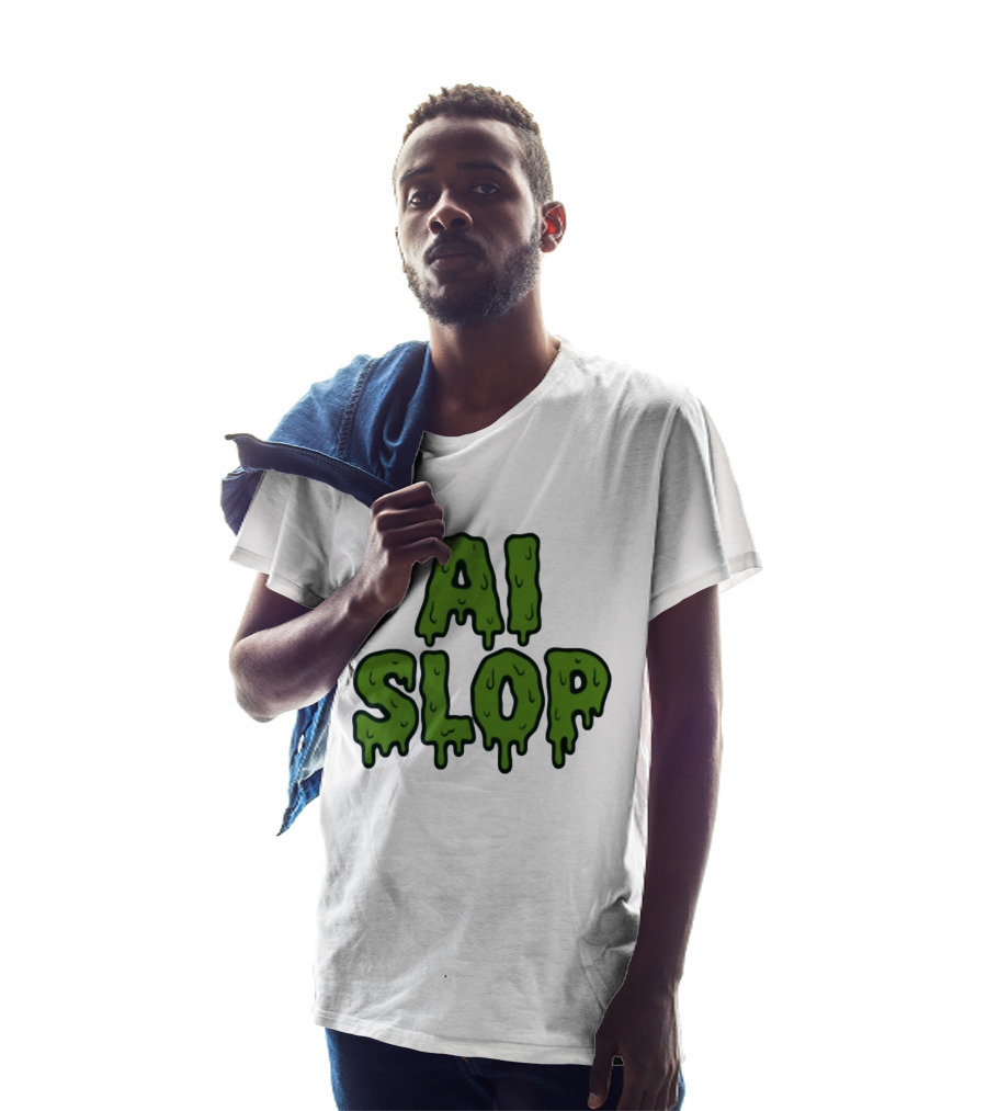 AI Slop Dripping Goo T-Shirt