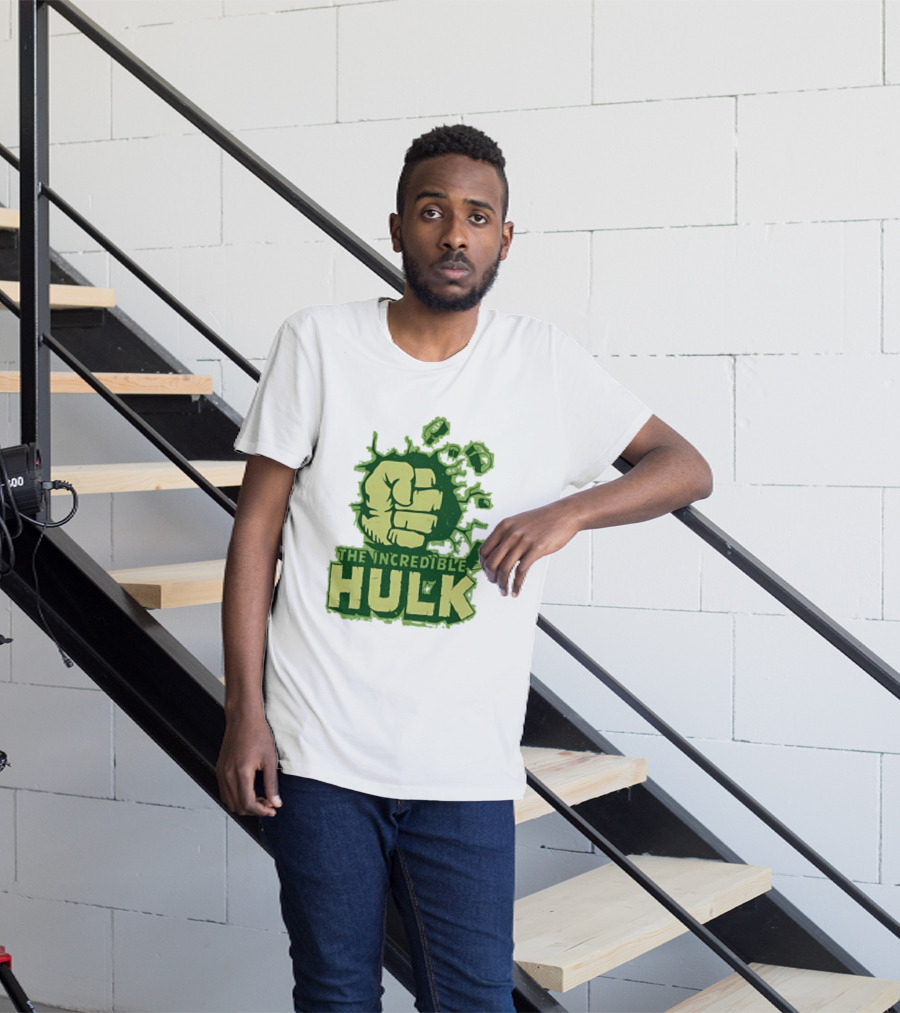 The Incredible Hulk Fist Smash Tunicart T-Shirt