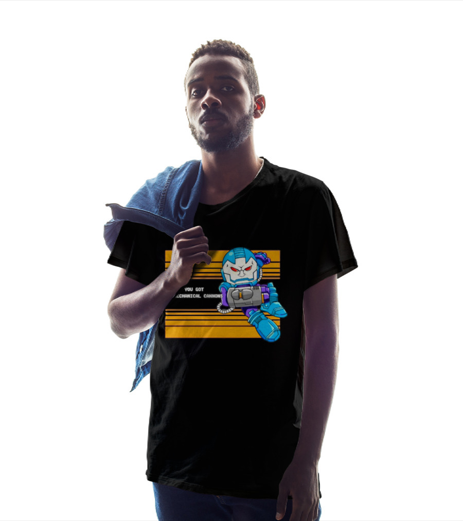 Apocalypse Marvel Cartoon Biomechanical Cannons T-Shirt