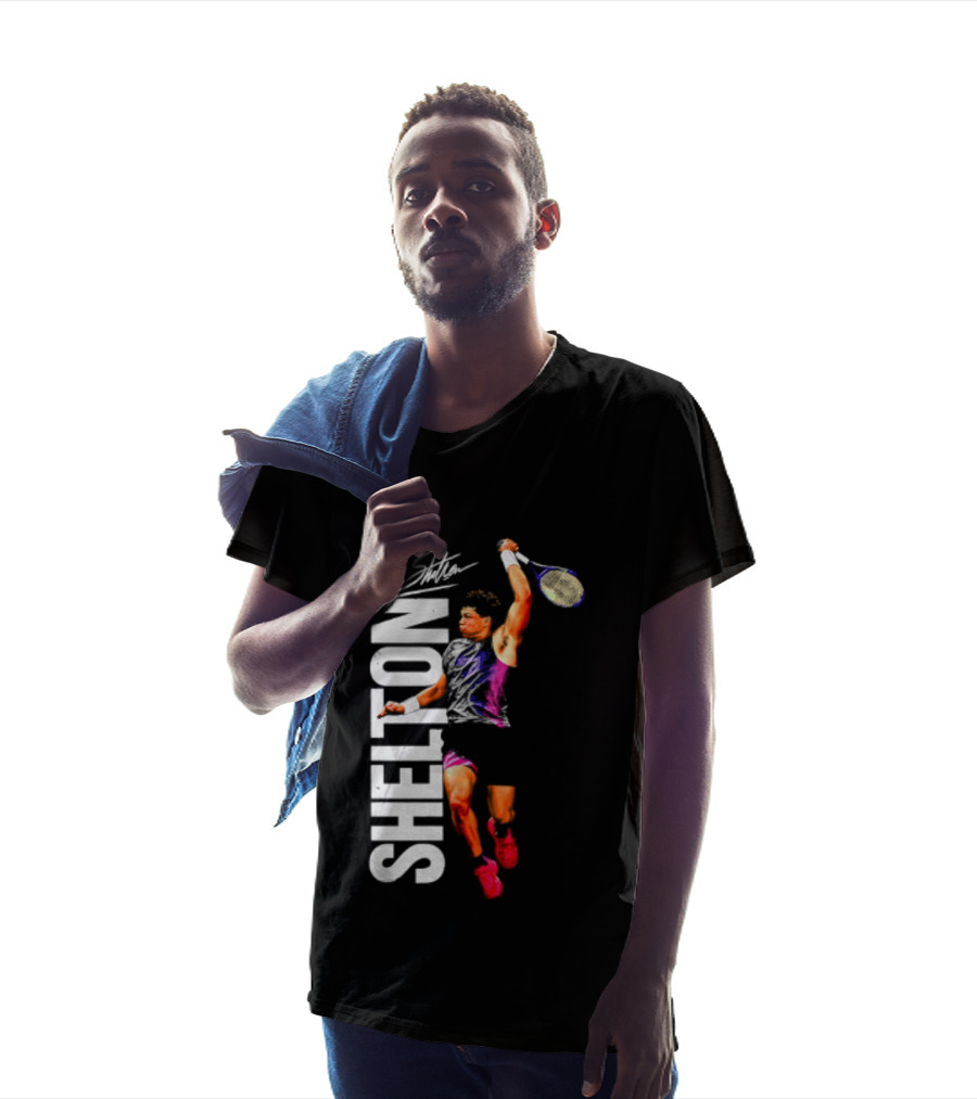 Ben Shelton Tennis Player Signature Art 2026 T-Shirt