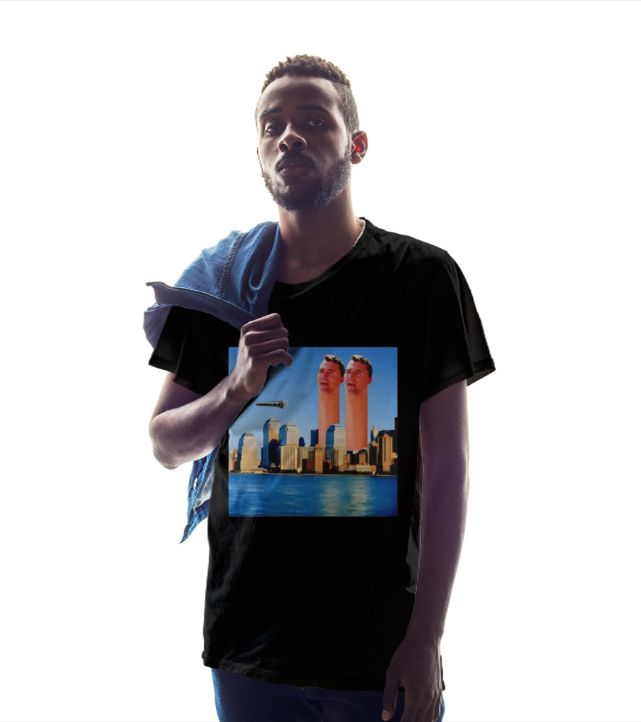 Charlie Kirk These Colors Don't Cum 9/11 Meme Turning Point USA Event T-Shirt