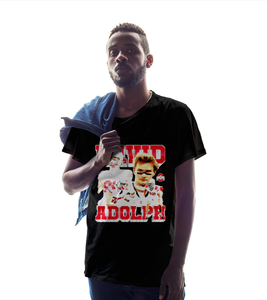 David Adolph 82 Ohio State Buckeyes NCAA Player Highlights T-Shirt