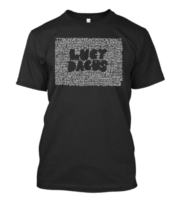 Lucy Dacus Store I Don't Wanna Be Distressed T-Shirt