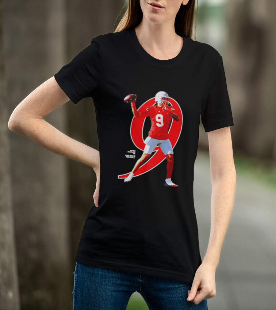 Ohio State Buckeyes Tavien St. Clair 9 NCAA Football Breakthrough Player T-Shirt