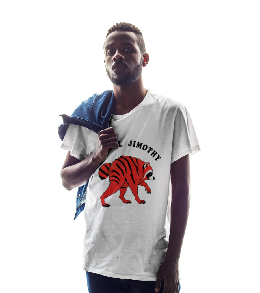 Cincinnati Bengals Bengal Jimothy Cartoon Raccoon T-Shirt