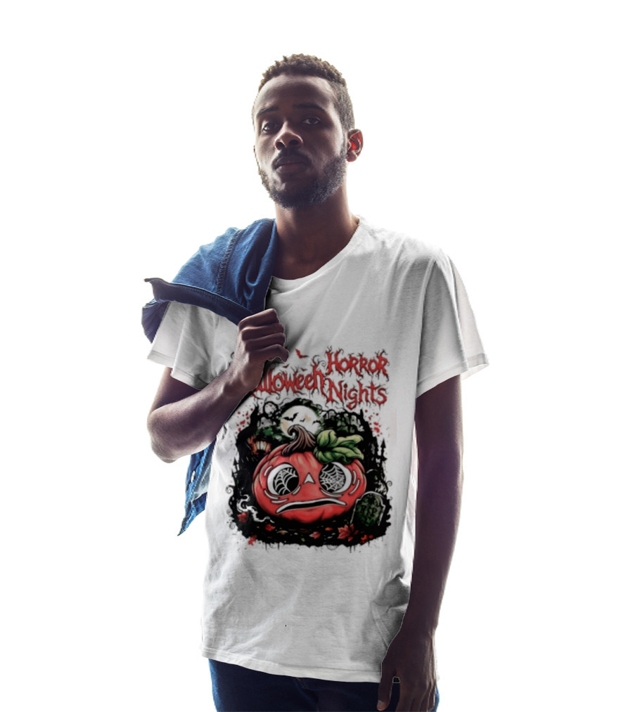 Halloween Horror Nights Pumpkin RIP Spooky T-Shirt
