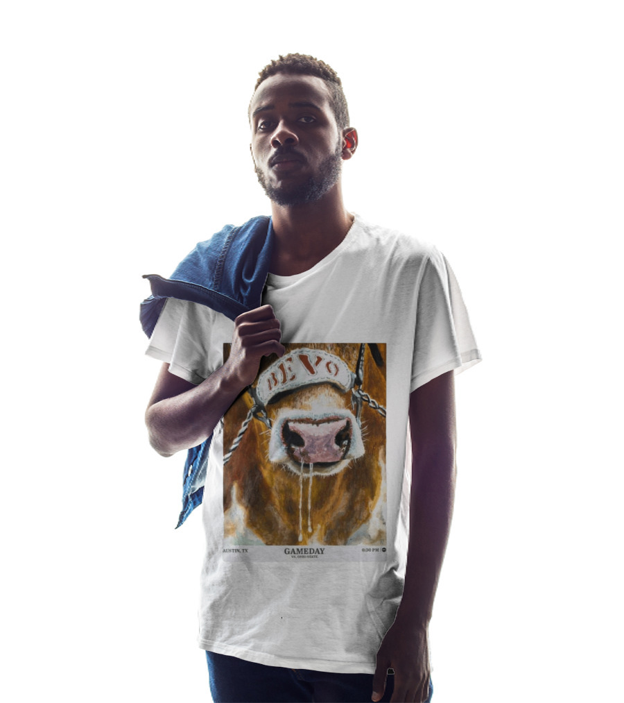 Texas Longhorns Bevo Vs Ohio State Austin TX Gameday 6:30 PM 2026 T-Shirt