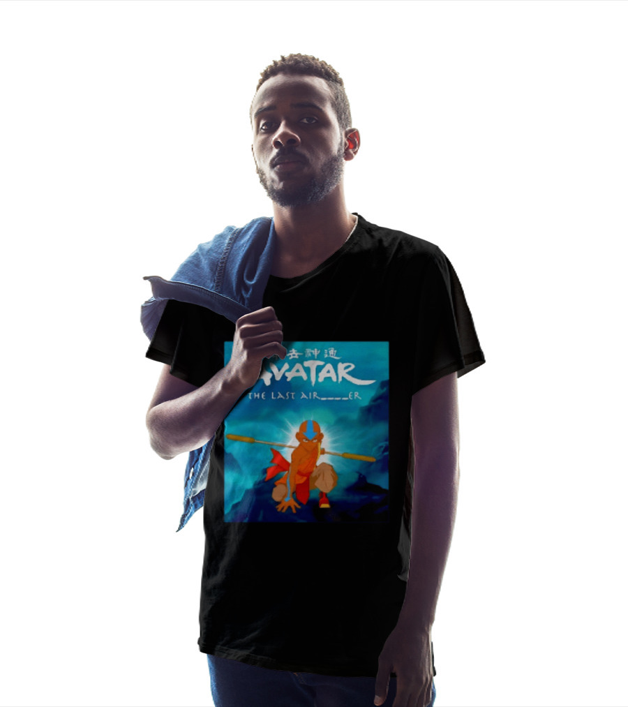 Avatar The Last Airbender Aang Nickelodeon Japanese T-Shirt