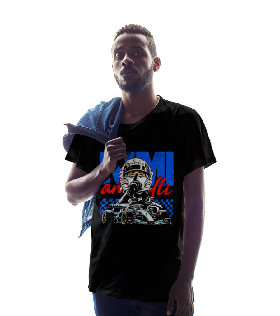 Kimi Antonelli F1 Racing Shhh Karting Racer Helmet T-Shirt