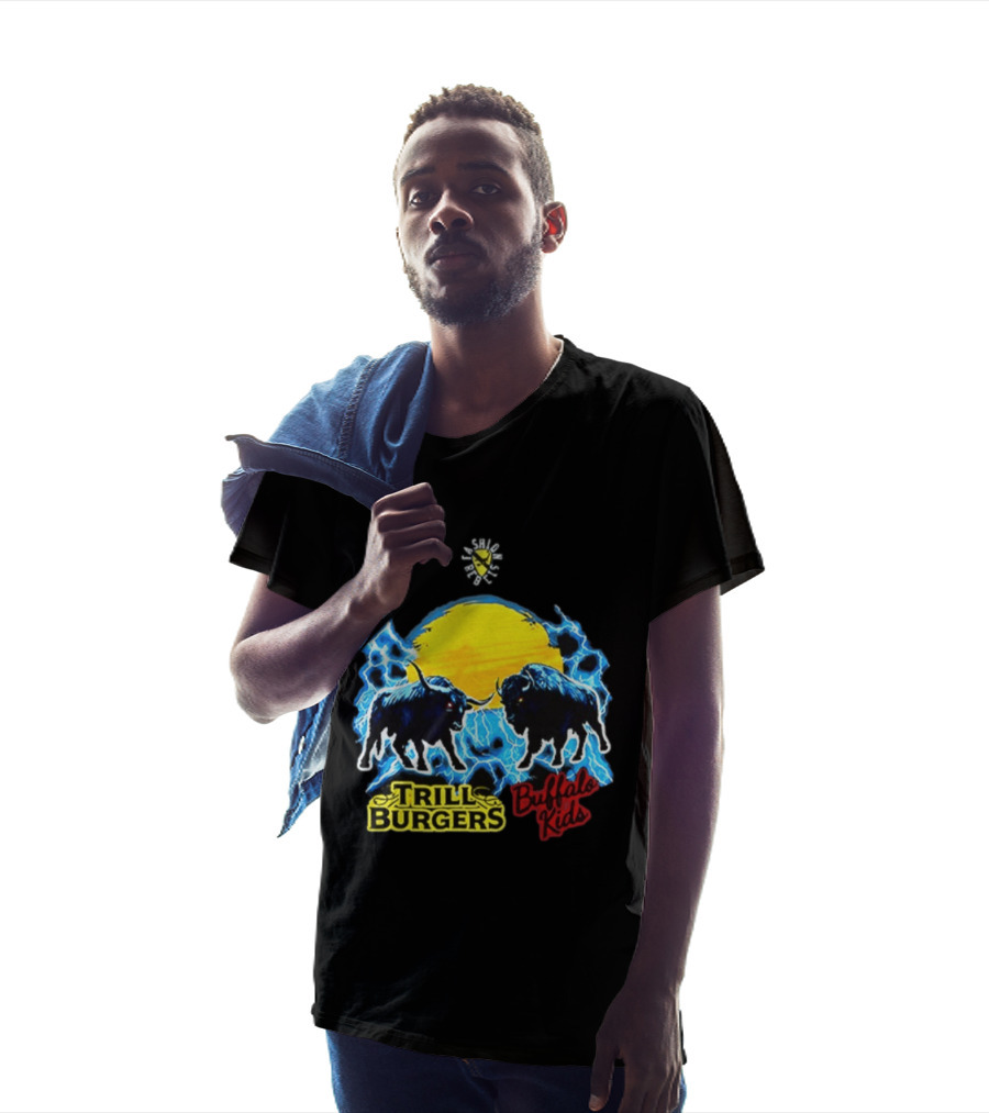 Buffalo Kids Versus Trill Burgers Electric Showdown 2026 T-Shirt