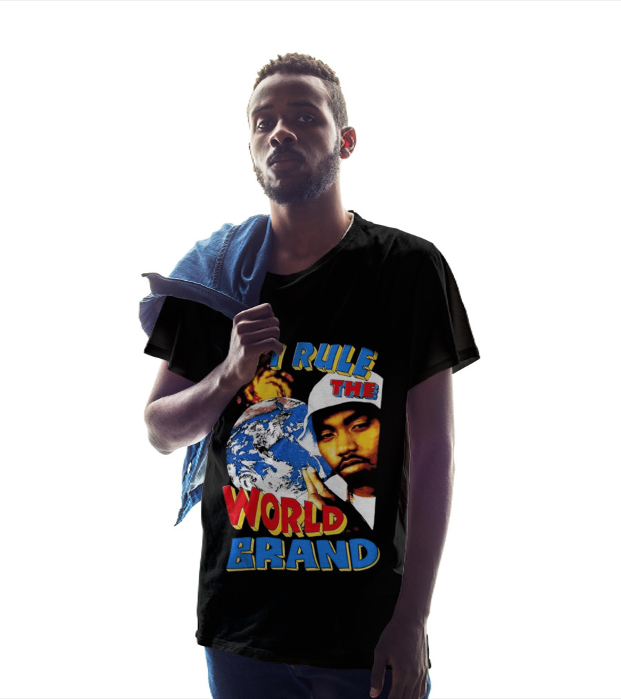 Nas If I Rule The World Hip Hop Earth Brand T-Shirt