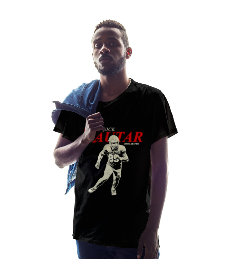 Nick Lautar Ohio State Buckeyes 89 NCAA T-Shirt