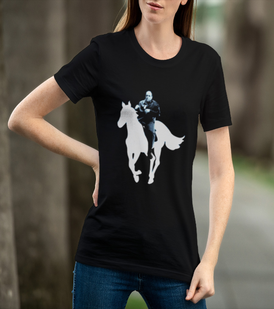 Rogue Co Pie O My Own Summer Millennial Sopranos Iconic Horse Scene T-Shirt