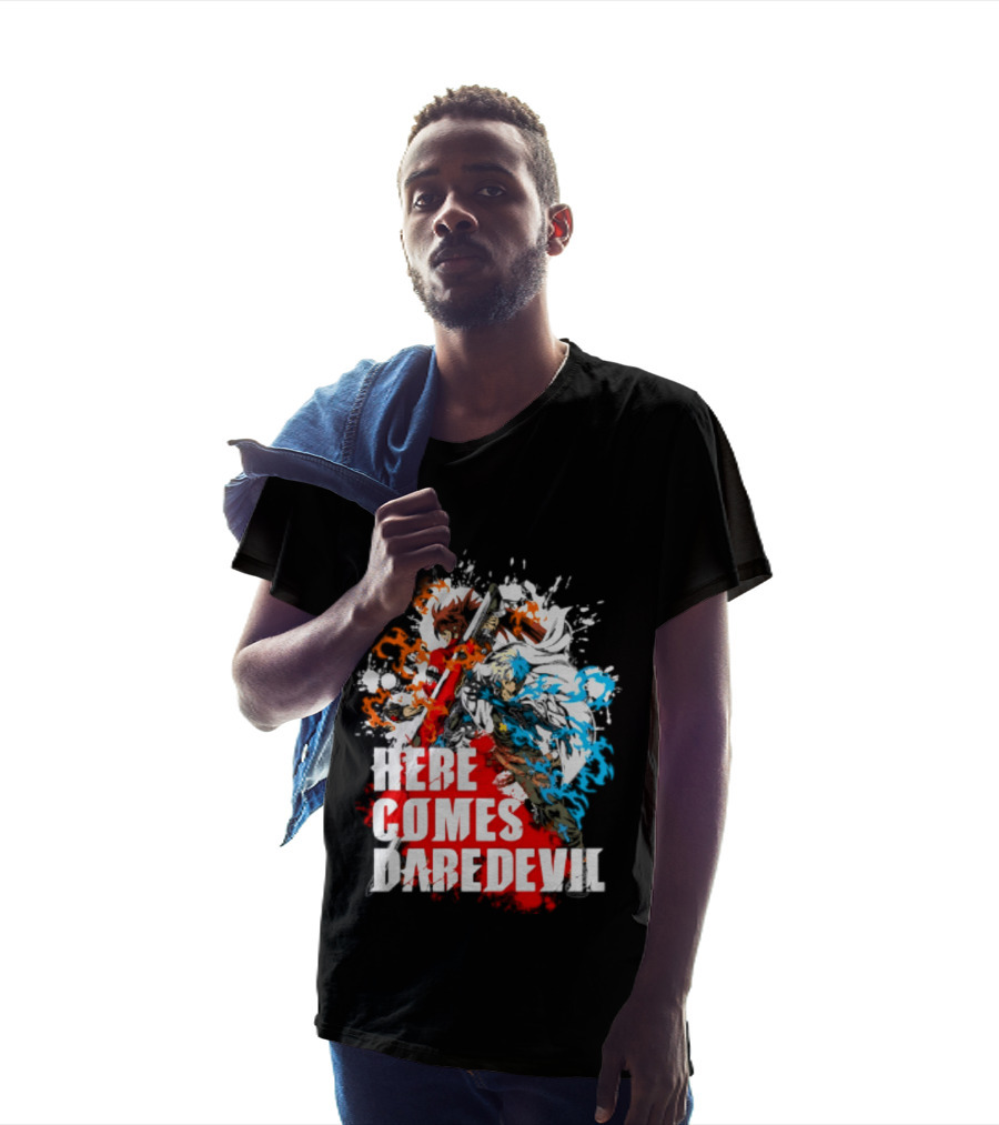 Here Comes Daredevil Guilty Sol Badguy Vibrant Splash T-Shirt