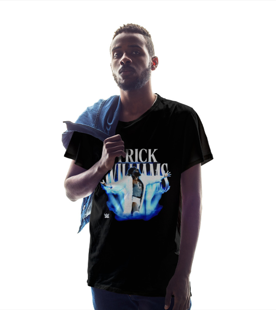 Trick Williams WWE Fur Coat Iconic Entrance T-Shirt