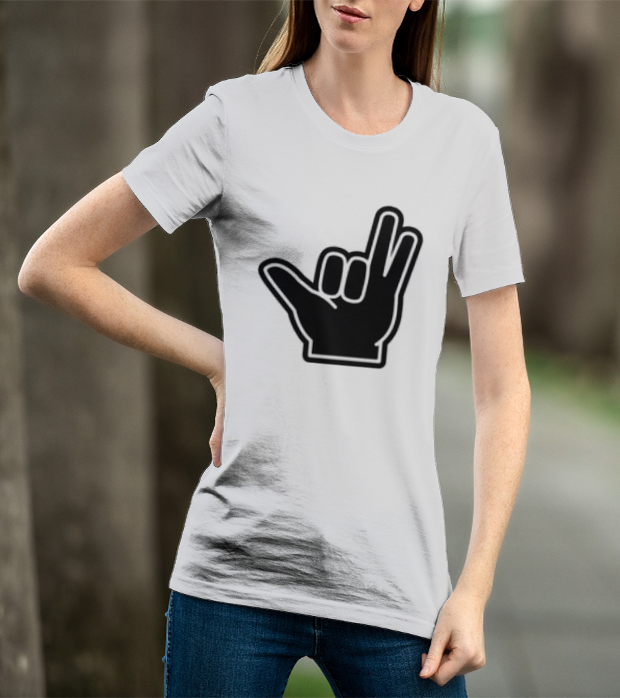 8Ro8 Store Hammajang Shaka Hand Sign Gesture T-Shirt