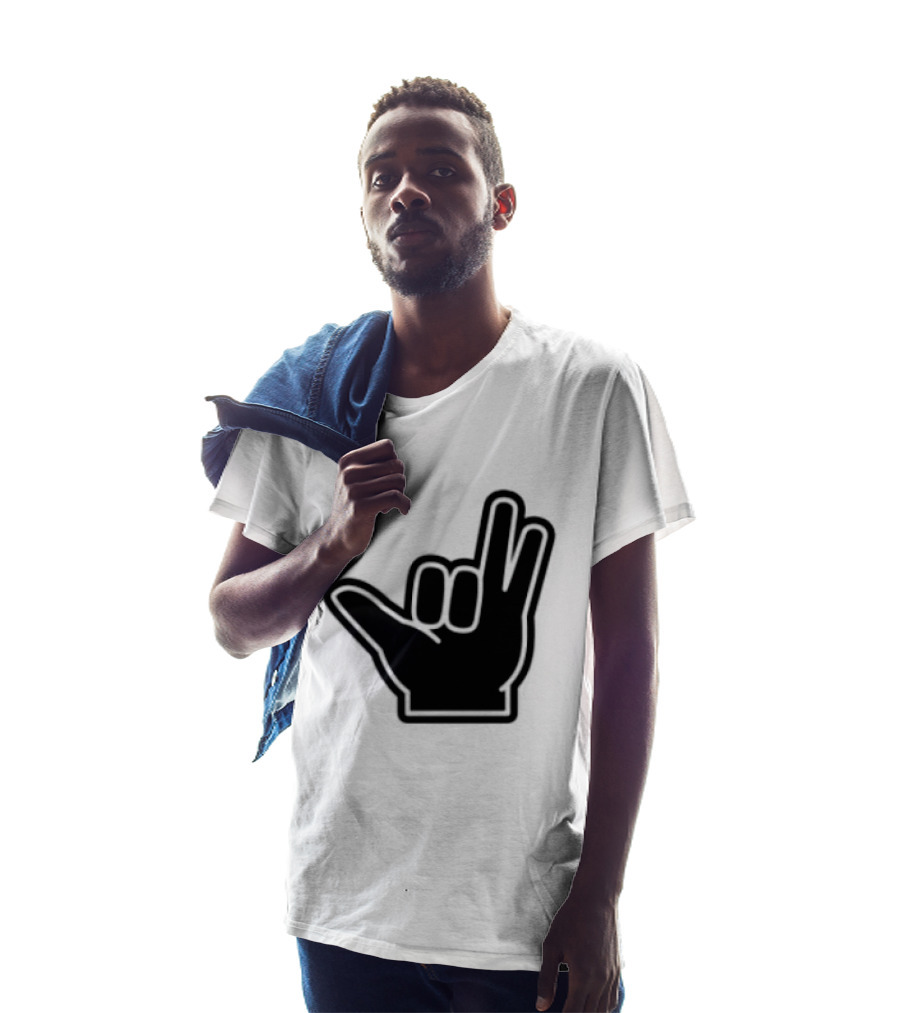 8Ro8 Store Hammajang Shaka Hand Sign Gesture T-Shirt