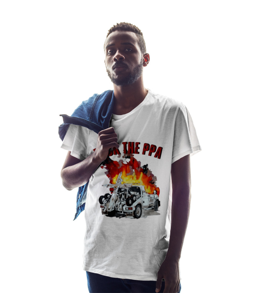 Philadelphia Parking Authority Tow Truck Fire Protest T-Shirt