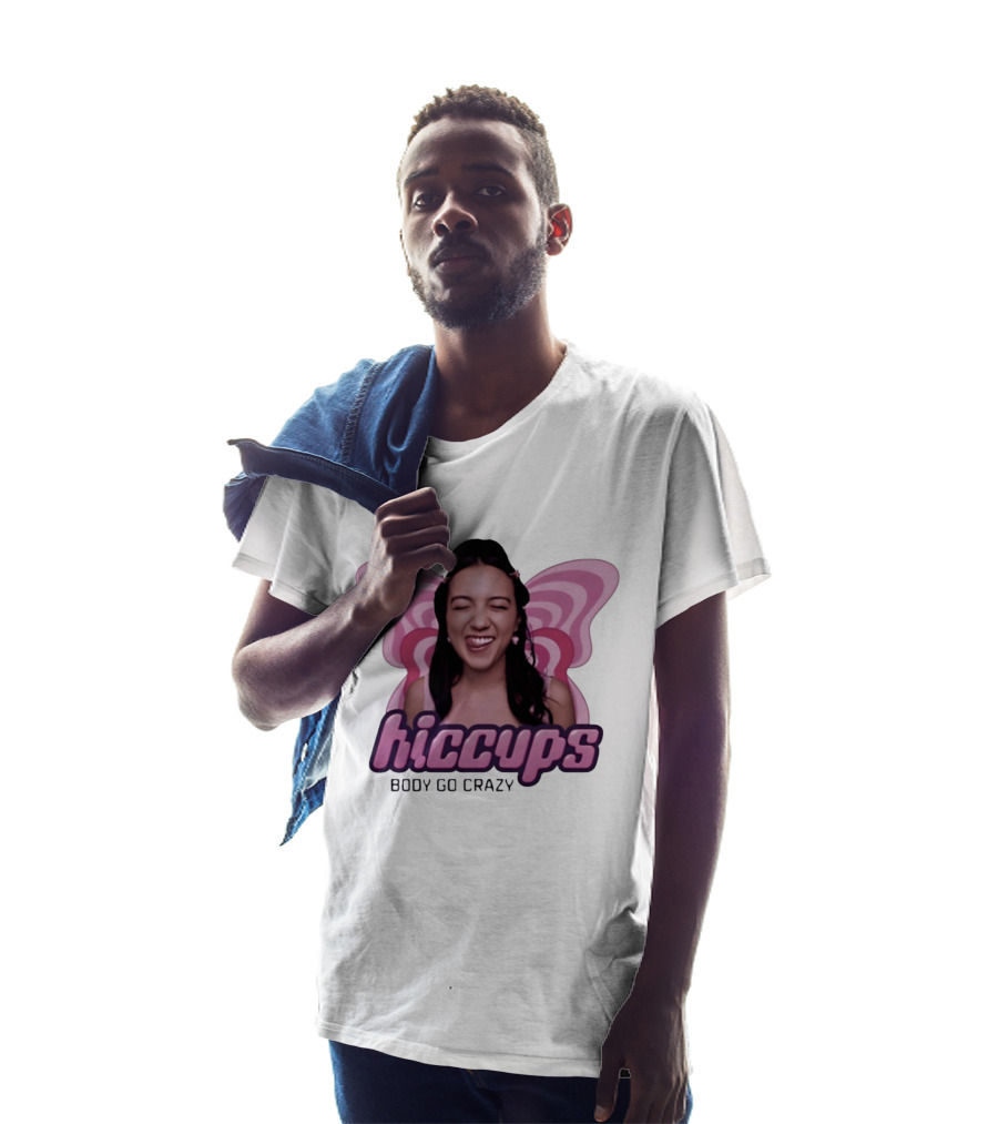 Hiccups Body Go Crazy Carly Pop Girlie FX Butterfly Wings T-Shirt