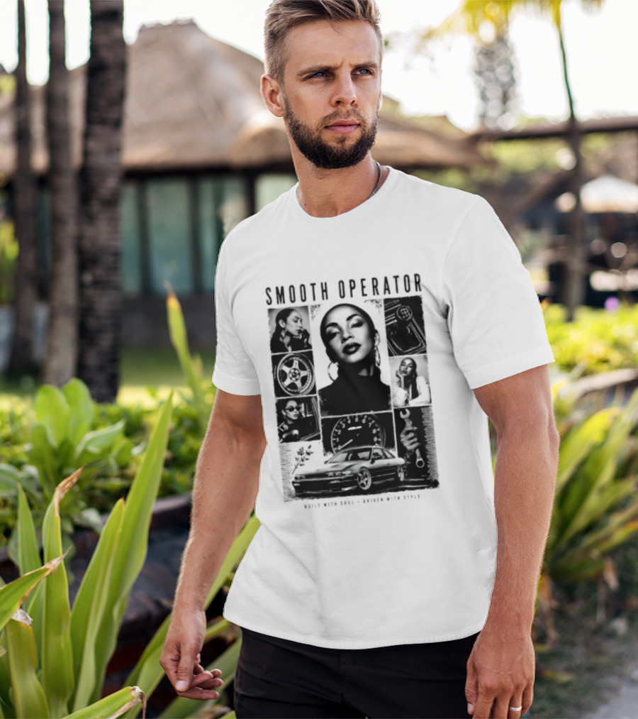 Smooth Operator Built With Soul Driven With Style Vintage Car Icon Retro Look T-Shirt