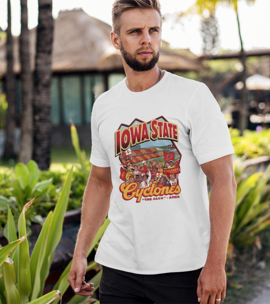 Iowa State Cyclones Football Fans At The Jack Trice Stadium Ames T-Shirt