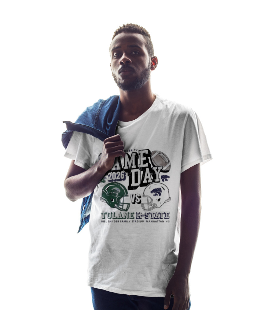 Gameday 2026 September 19 Tulane Vs K State Bill Snyder Family Stadium Manhattan KS T-Shirt