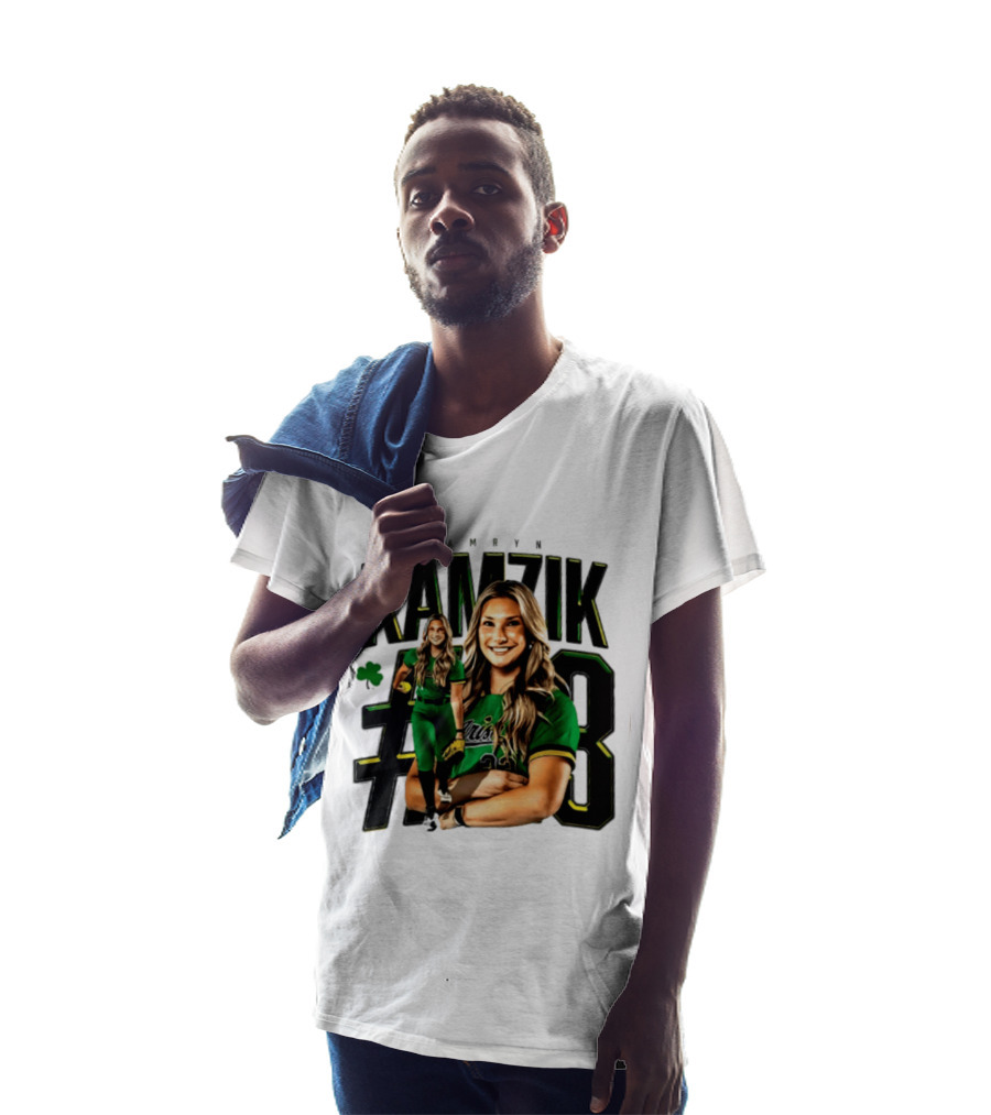 Kamryn Kamzik #23 Notre Dame NCAA Softball Player T-Shirt