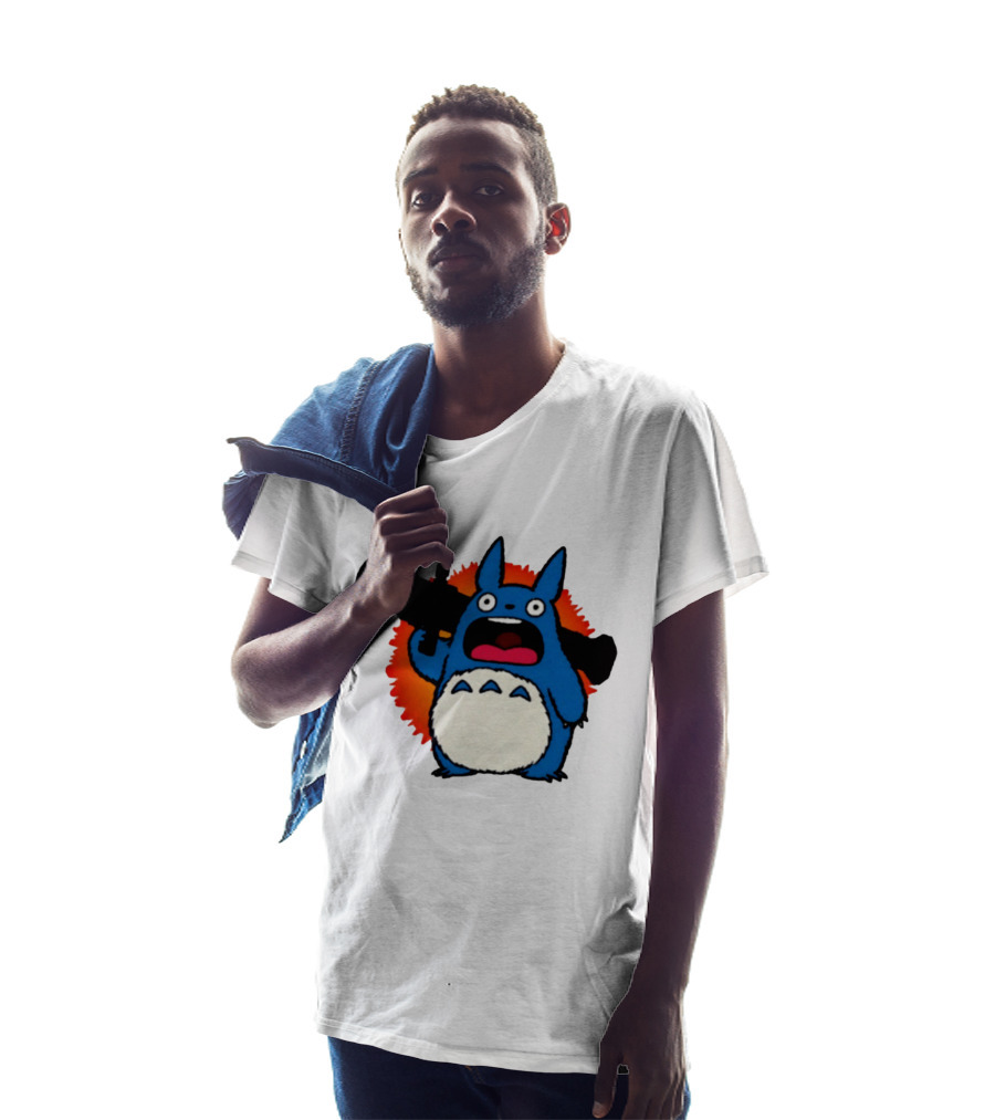 Chu Totoro My Neighbor Totoro Grenade Launcher Anime T-Shirt