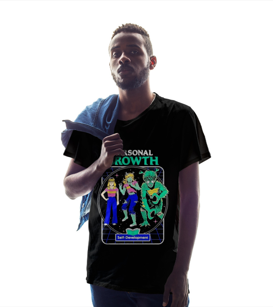 Personal Growth Self Development Alien Transformation Steven Rhodes T-Shirt