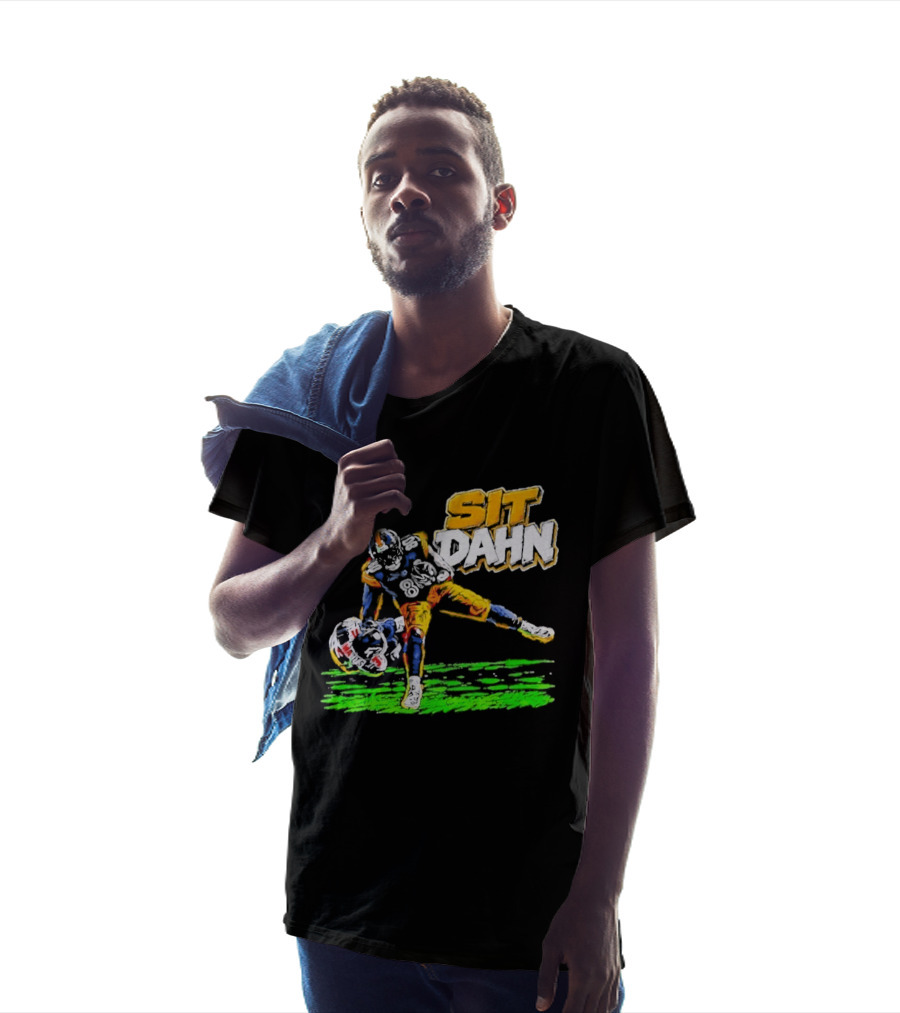 Sit Dahn Pittsburgh Steelers George Pickens 14 Football T-Shirt