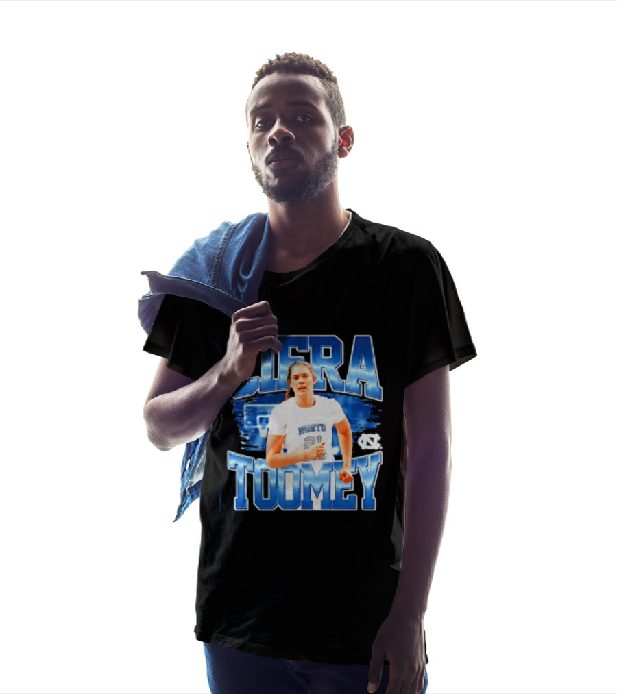 Ciera Toomey 21 North Carolina Tar Heels NCAA Women's Basketball T-Shirt