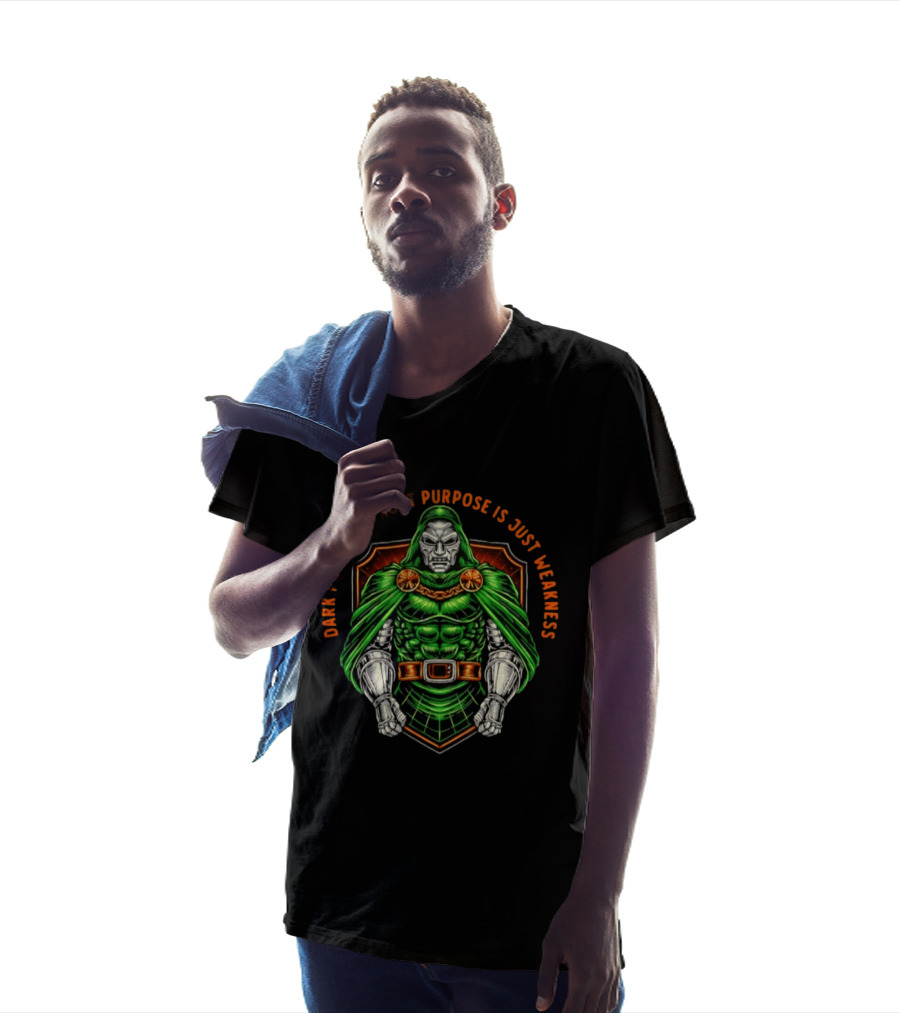 Doctor Doom Dark Power Without Purpose Is Just Weakness Comics T-Shirt