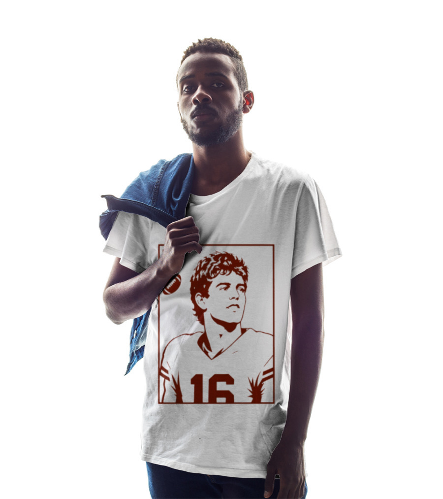 Arch Manning Texas Longhorns Quarterback King Of Hearts Playing Card 16 T-Shirt