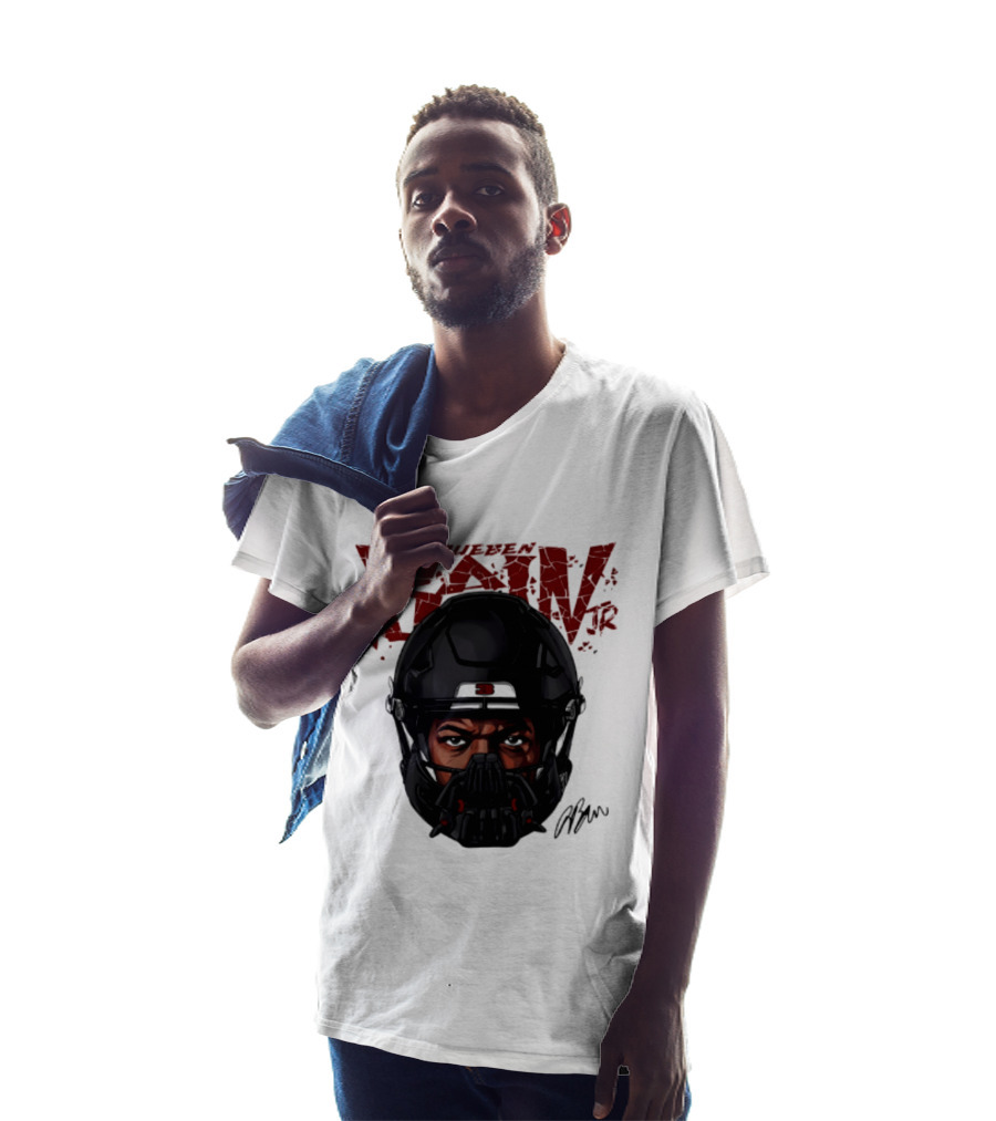 Rueben Bain Jr. Big Head Mask Tampa Bay Buccaneers T-Shirt