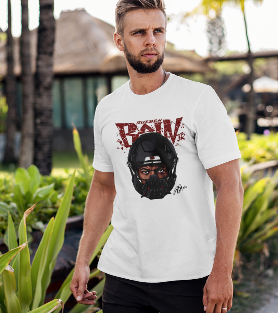 Rueben Bain Jr. Big Head Mask Tampa Bay Buccaneers T-Shirt