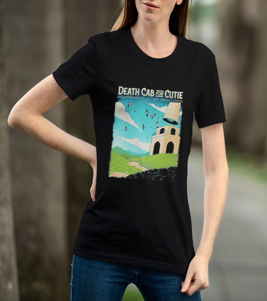 Death Cab For Cutie Olympia Theatre Dublin 17th September 2026 T-Shirt