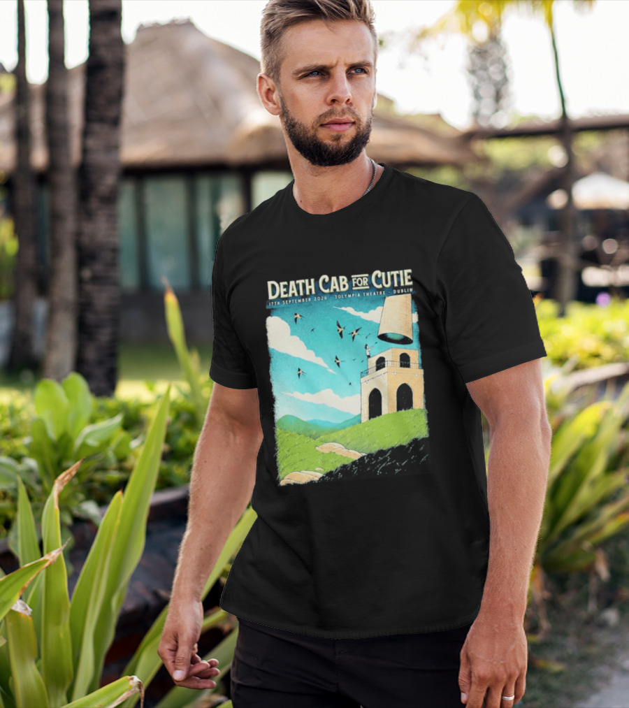 Death Cab For Cutie Olympia Theatre Dublin 17th September 2026 T-Shirt